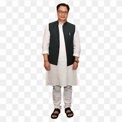 Kiren Rijiju photograph free png with transparent background